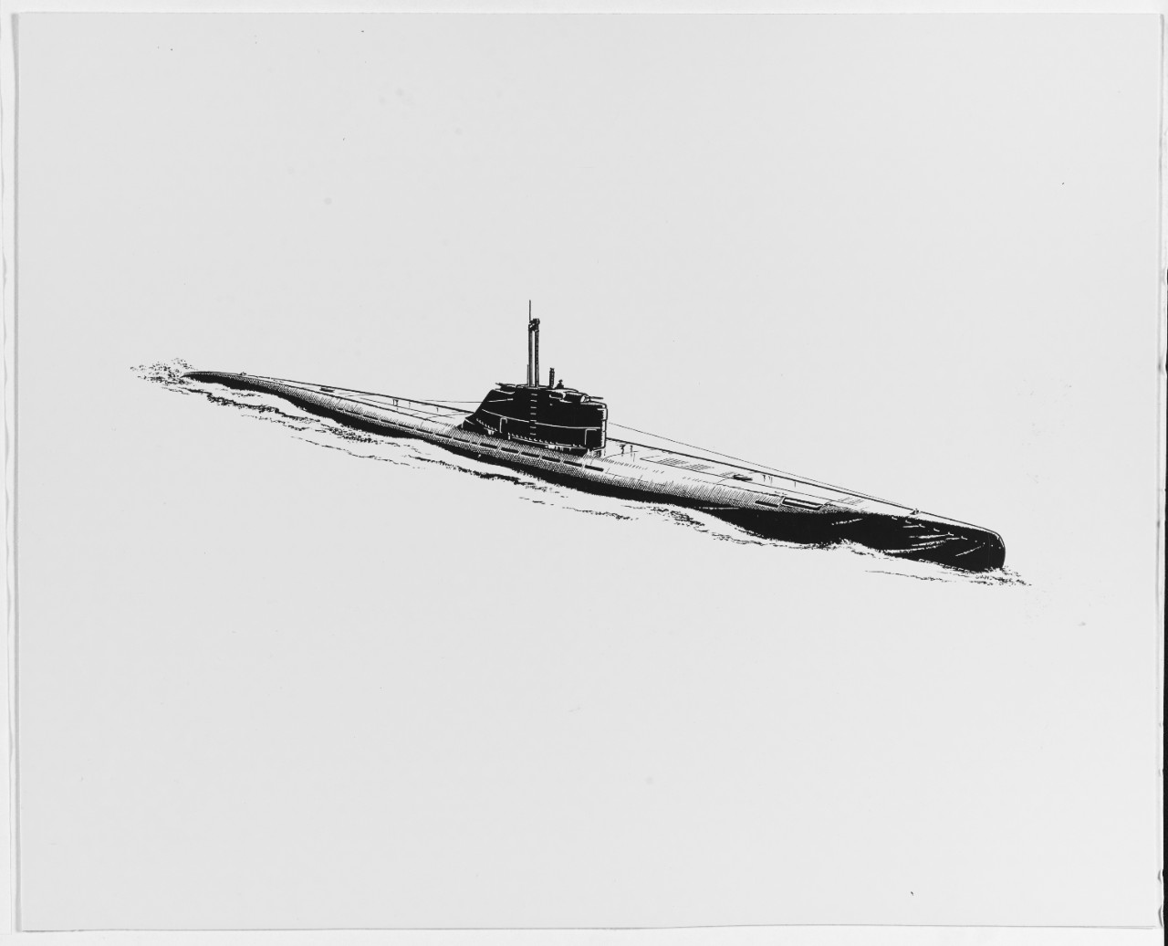 German type XXI U-boat