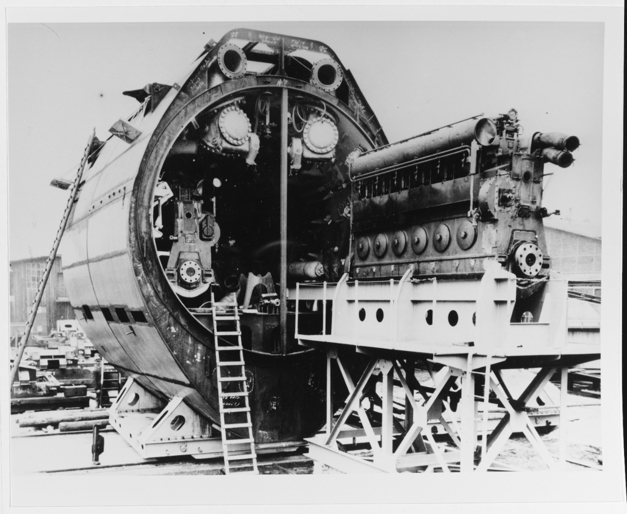German type XXI submarine production