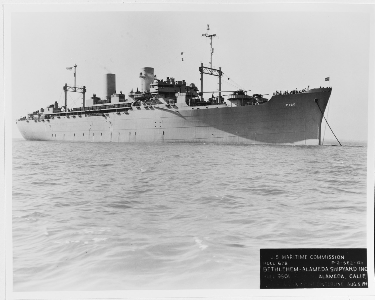 USS ADMIRAL W. S. BENSON (AP-120)