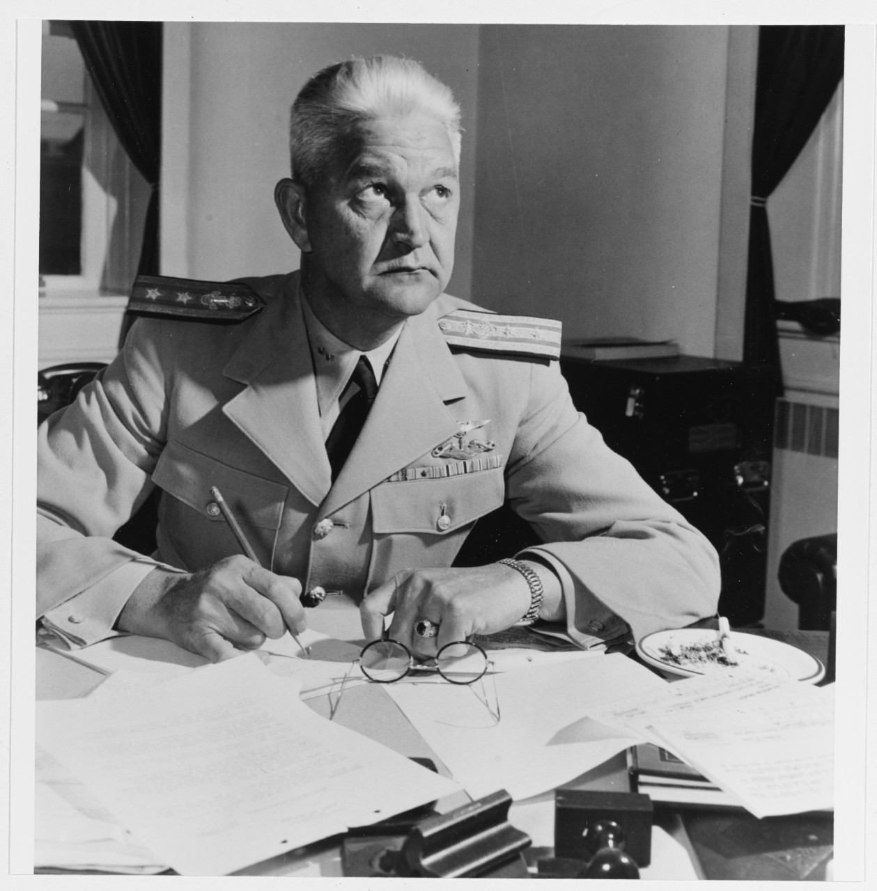 Rear Admiral Ralph F. Wood, USN