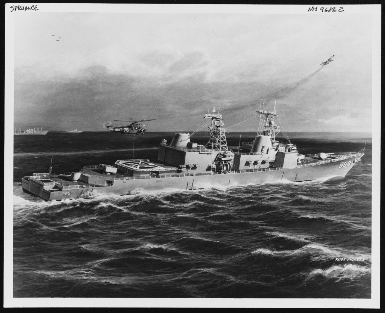 Photo #: NH 96862 USS Spruance (DD-963)