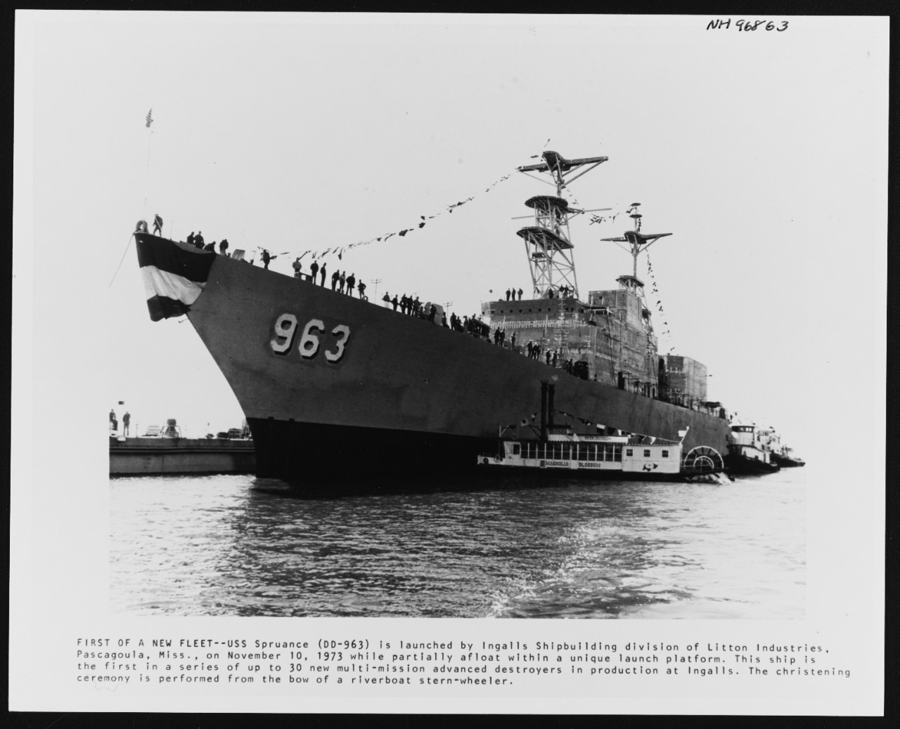 Photo #: NH 96863 USS Spruance (DD-963)