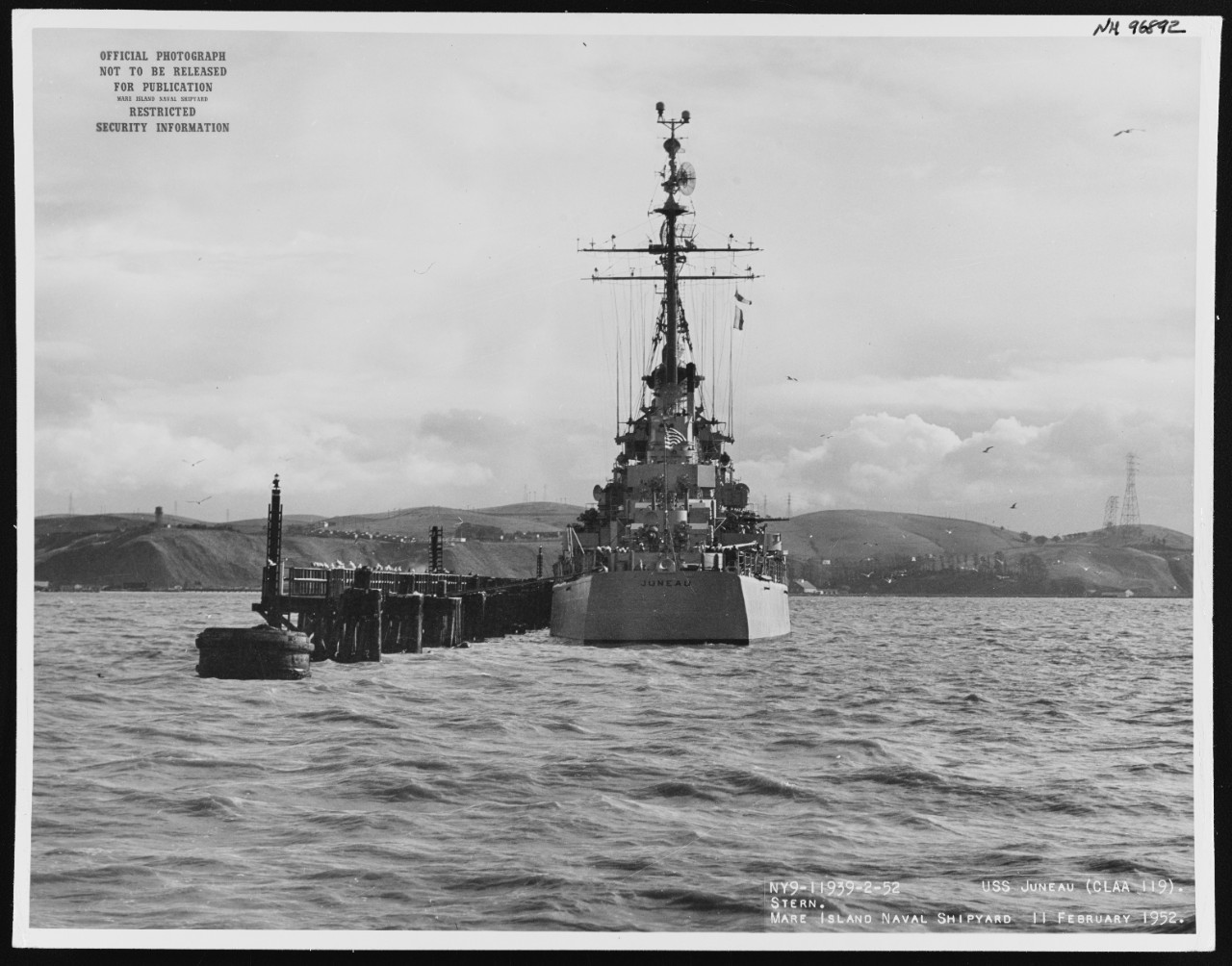 Photo #: NH 96892  USS Juneau (CLAA-119)