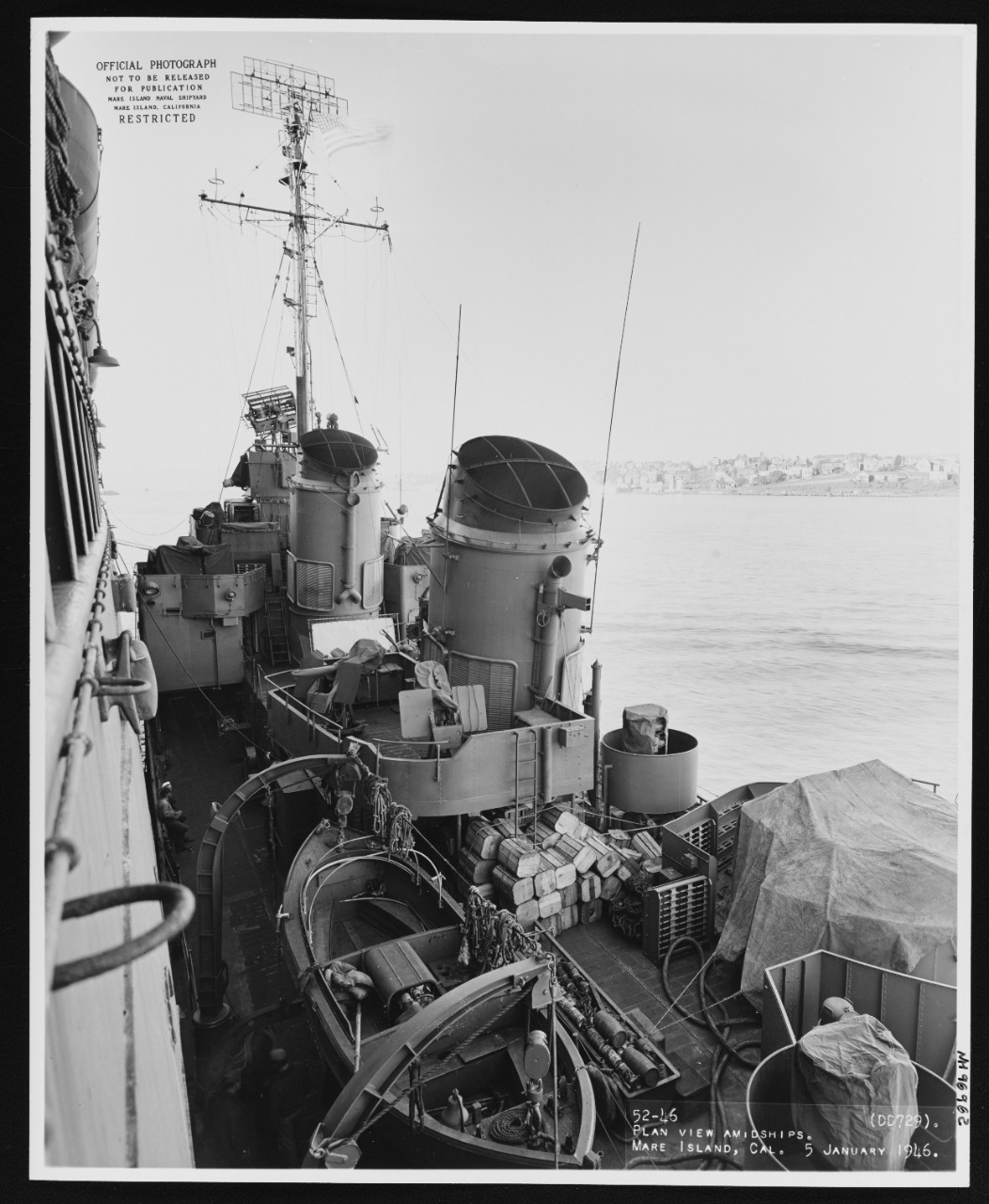 Photo #: NH 96962  USS Lyman K. Swenson (DD-729)