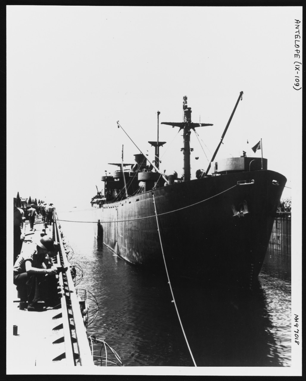 Photo #: NH 97018  USS Antelope (IX-109)