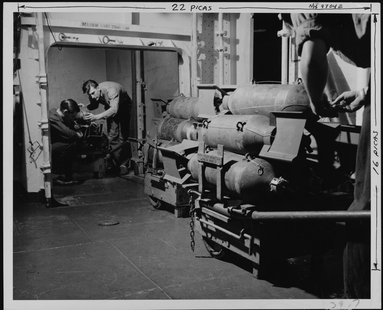 Photo #: NH 97042  USS Princeton (CV-37)