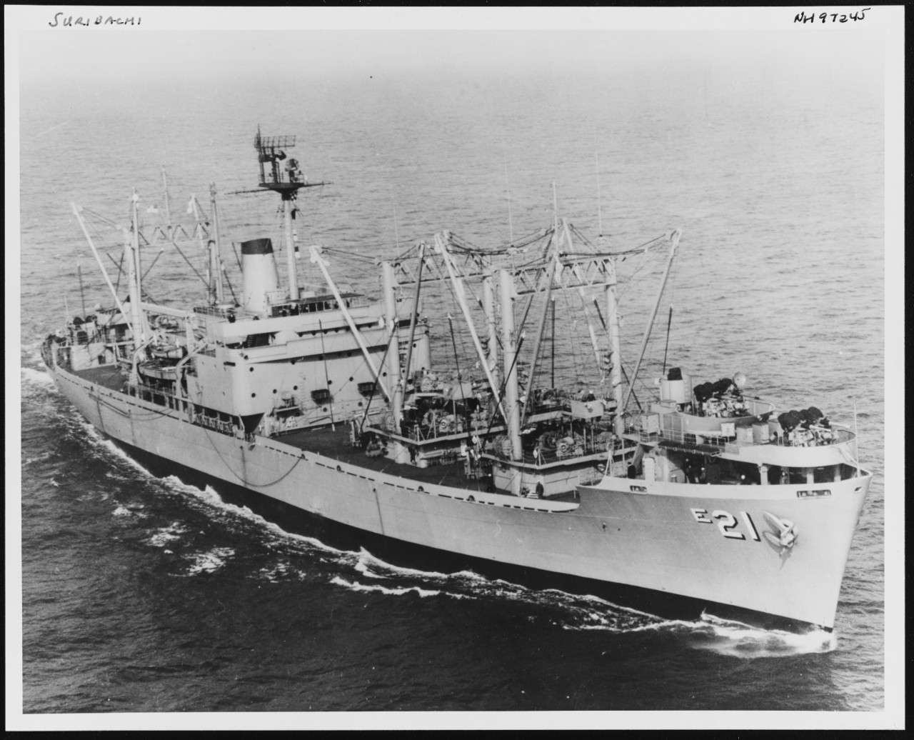 Photo #: NH 97245  USS Suribachi (AE-21)