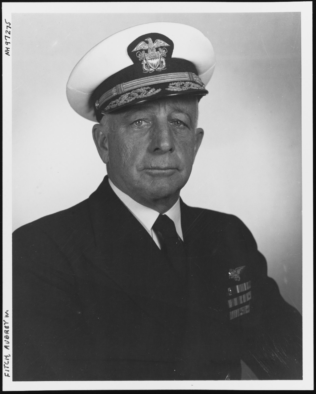 Photo #: NH 97275  Vice Admiral Aubrey W. Fitch, USN