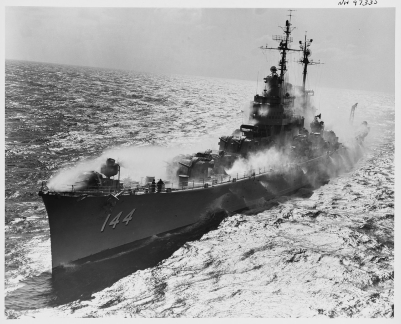 Photo #: NH 97335  USS Worcester (CL-144)