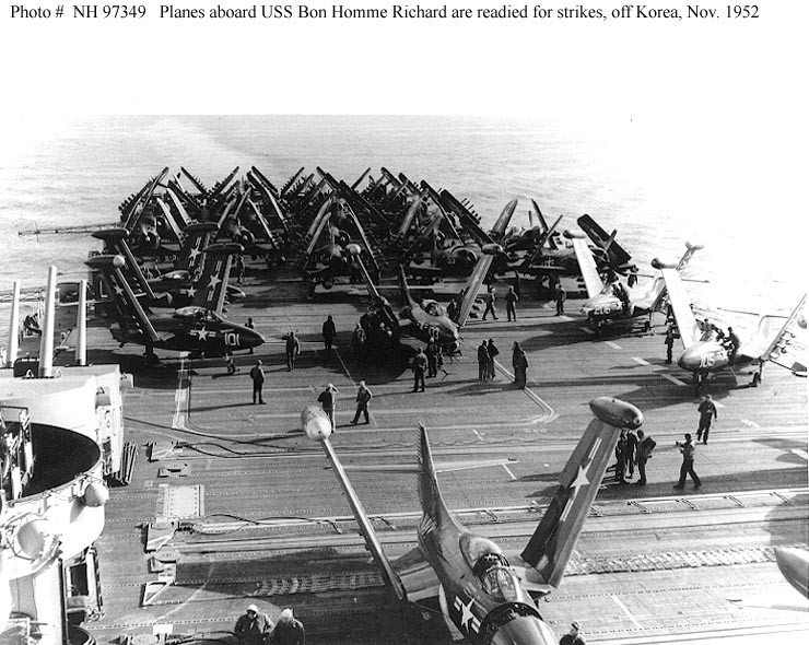 Photo #: NH 97349  USS Bon Homme Richard (CVA-31)