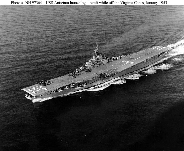 Photo #: NH 97364  USS Antietam (CVA-36)