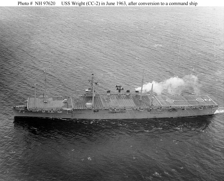 Photo #: NH 97620  USS Wright (CC-2)