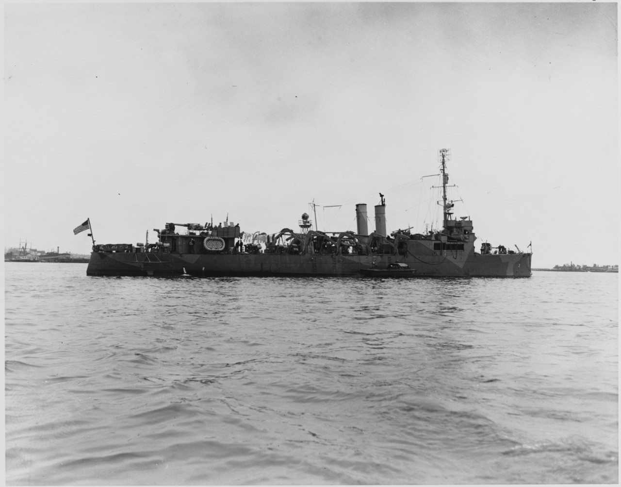 Photo #: NH 97783  USS Gregory (APD-3)