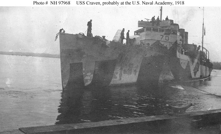 Photo #: NH 97968  USS Craven