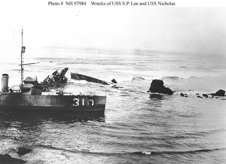 Photo #: NH 97984  Honda Point Disaster, September 1923
