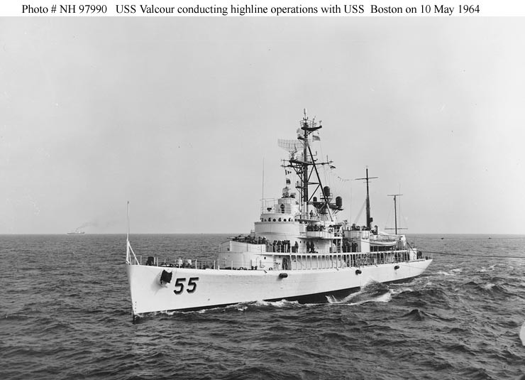 Photo #: NH 97990  USS Valcour (AVP-55)