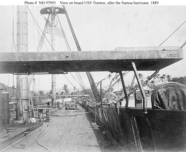 Photo #: NH 97995  Samoan Hurricane of 15-16 March 1889