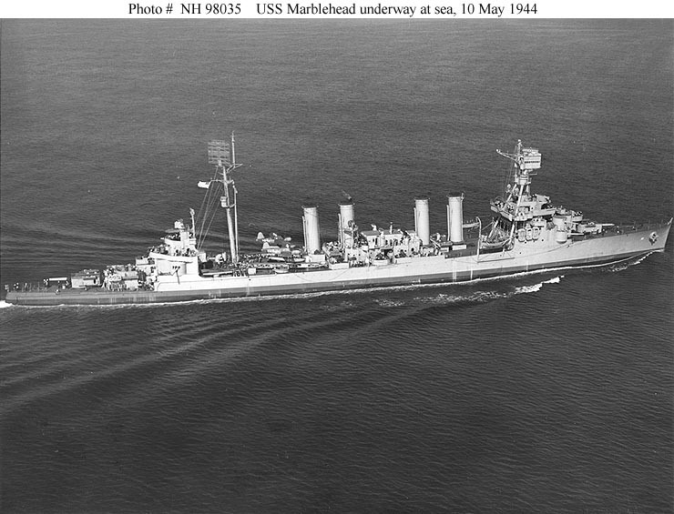 Photo #: NH 98035  USS Marblehead (CL-12)