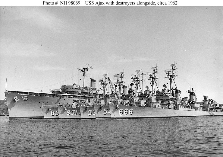 Photo #: NH 98069  USS Ajax (AR-6)