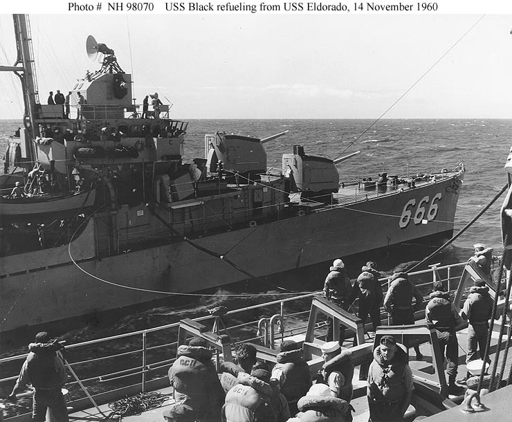 Photo #: NH 98070  USS Black (DD-666)