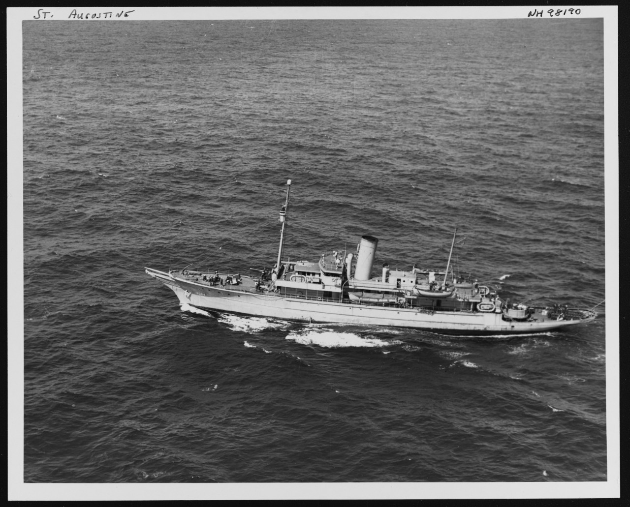Photo #: NH 98190  USS Saint Augustine (PG-54)