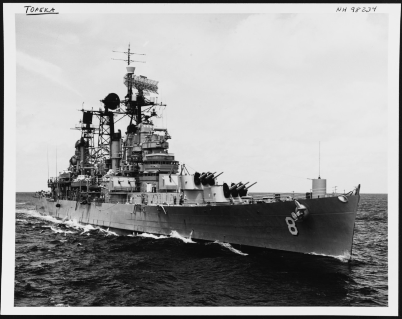 Photo #: NH 98234  USS Topeka (CLG-8)