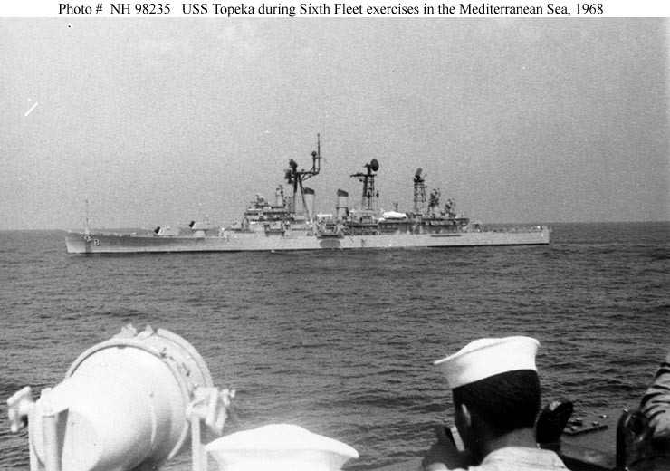 Photo #: NH 98235  USS Topeka (CLG-8)