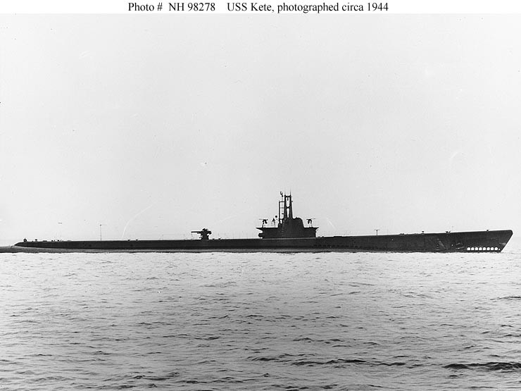 Photo #: NH 98278  USS Kete (SS-369)
