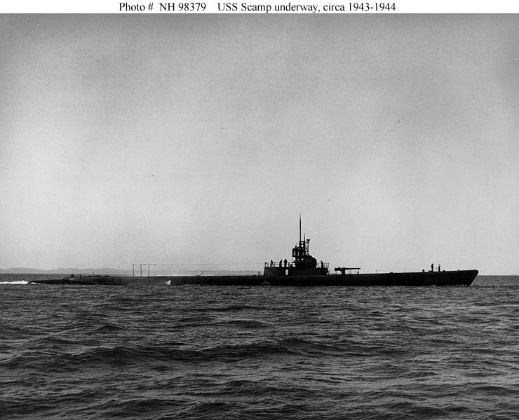 Photo #: NH 98379  USS Scamp (SS-277)