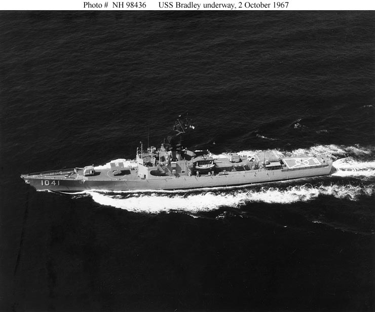 Photo #: NH 98436  USS Bradley (DE-1041)