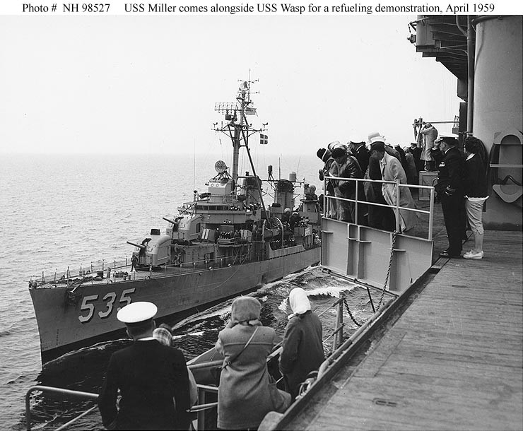 Photo #: NH 98527  USS Miller (DD-535)