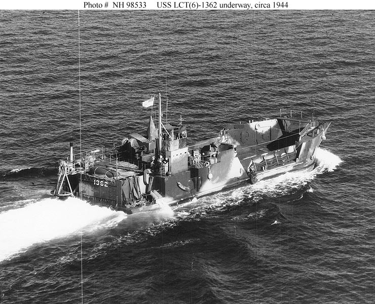 Photo #: NH 98533  USS LCT(6)-1362