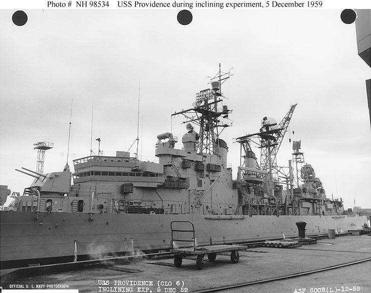 Photo #: NH 98534  USS Providence (CLG-6)