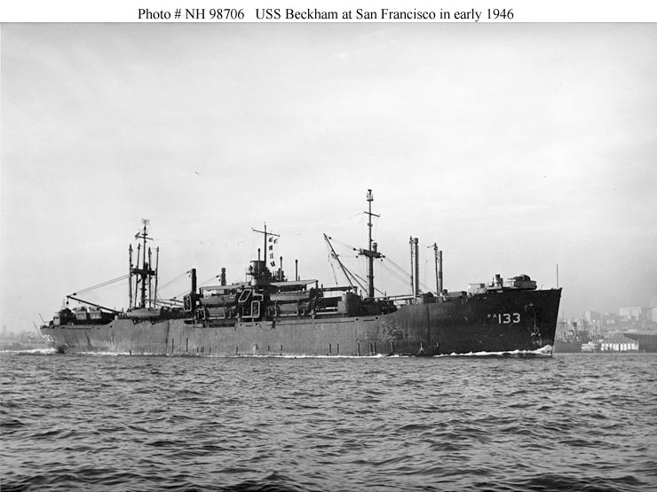 Photo #: NH 98706  USS Beckham