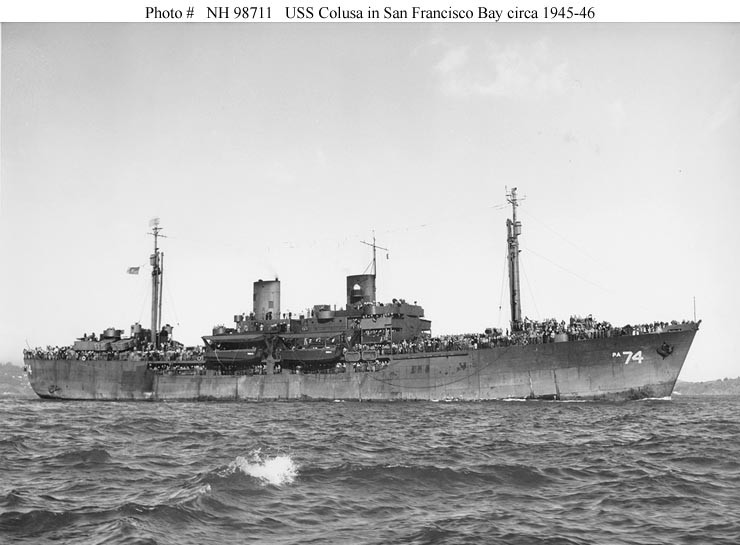 Photo #: NH 98711  USS Colusa