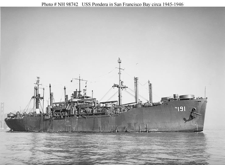 Photo #: NH 98742  USS Pondera