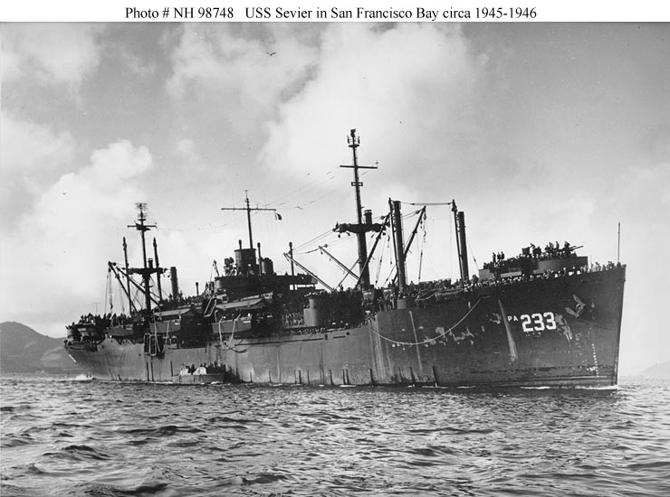 Photo #: NH 98748  USS Sevier