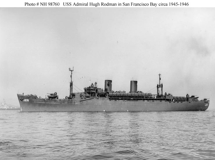 Photo #: NH 98760  USS Admiral Hugh Rodman