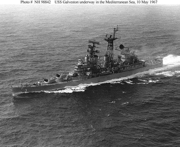 Photo #: NH 98842  USS Galveston (CLG-3)