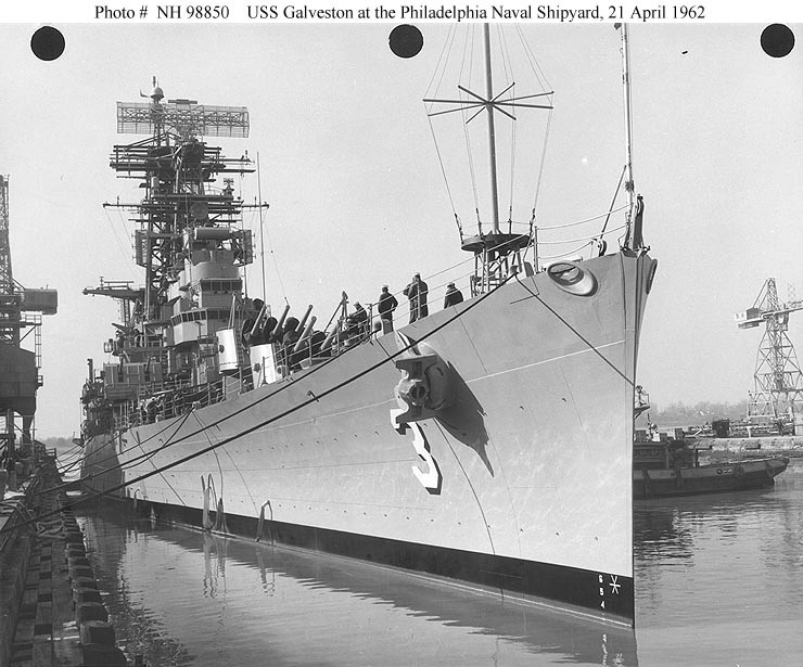 Photo #: NH 98850  USS Galveston (CLG-3)