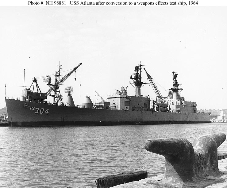 Photo #: NH 98881  USS Atlanta (IX-304)