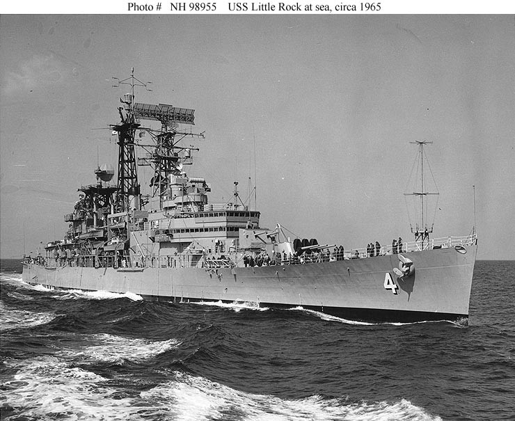 Photo #: NH 98955  USS Little Rock