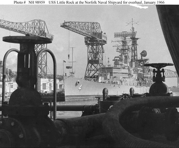 Photo #: NH 98959  USS Little Rock