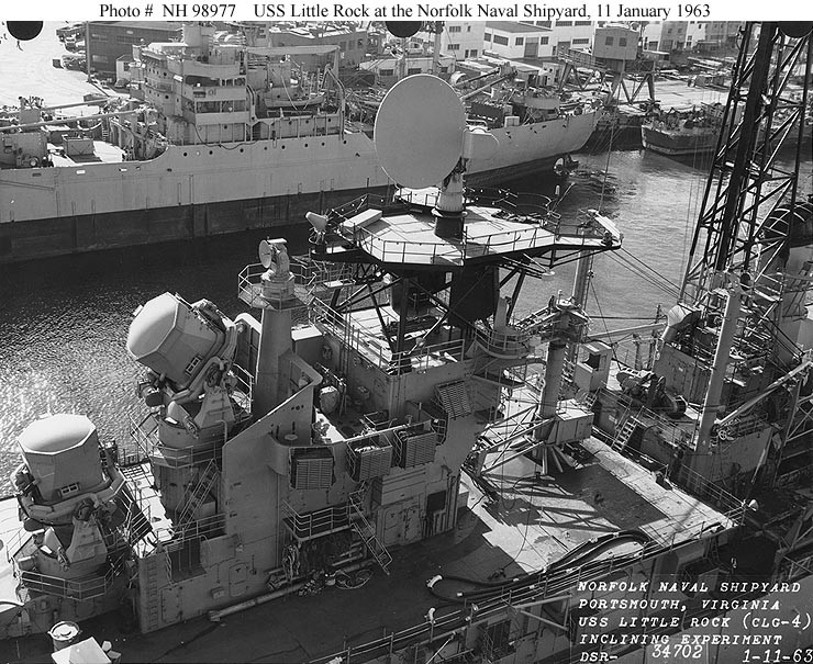 Photo #: NH 98977  USS Little Rock