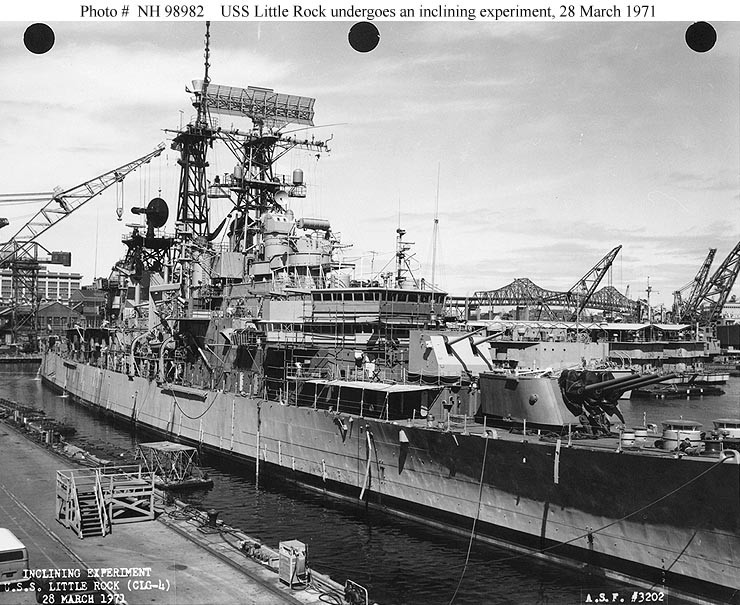 Photo #: NH 98982  USS Little Rock