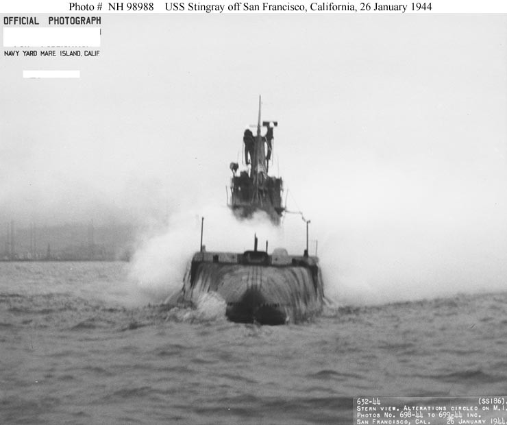 Photo #: NH 98988  USS Stingray