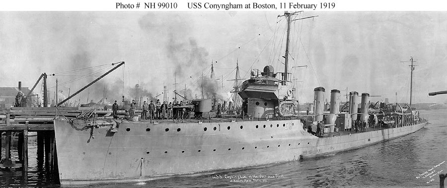 Photo #: NH 99010  USS Conyngham