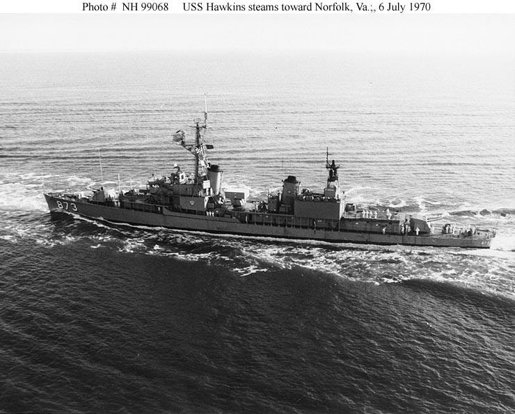 Photo #: NH 99068  USS Hawkins