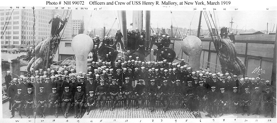 Photo #: NH 99072  USS Henry R. Mallory