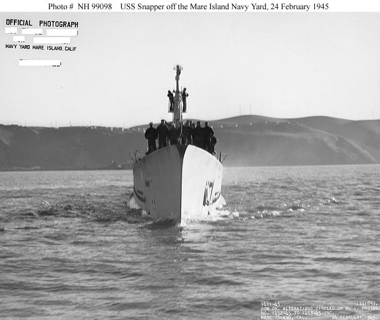 Photo #: NH 99098  USS Snapper